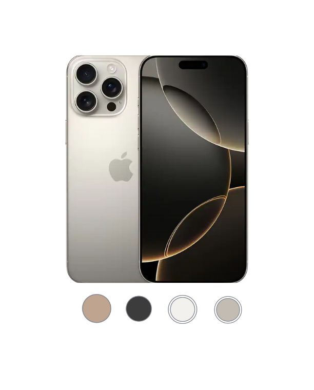 iPhone 16 Pro Max with Physical SIM Slot